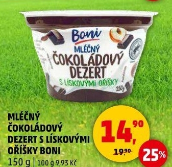 Dezert mléčný Boni