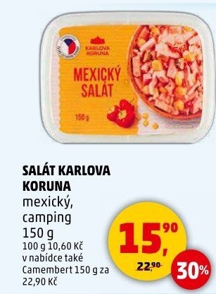 Mexický salát Karlova Koruna