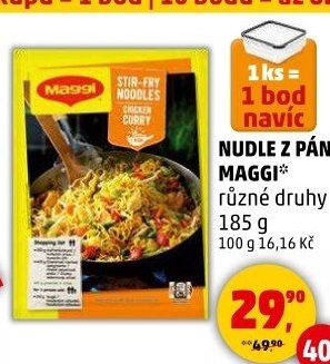 Nudle z pánve Maggi Nápady