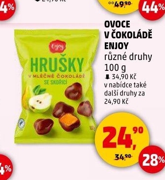 Ovoce v čokoládě Enjoy