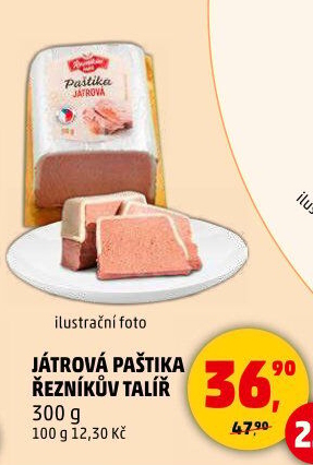 Paštika játrovka Řezníkův talíř
