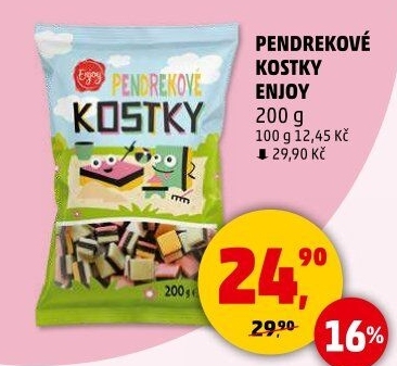 Pendrekové kostky Enjoy