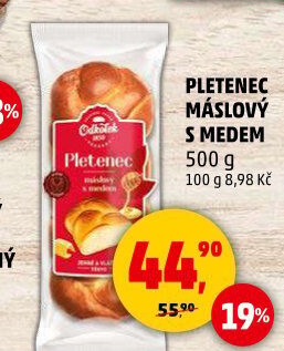 Pletenec máslový Odkolek