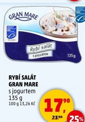 Salát rybí s jogurtem Gran Mare