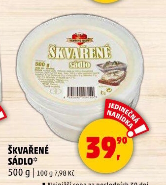 Škvařené sádlo Vepřové hody Maso Příbram