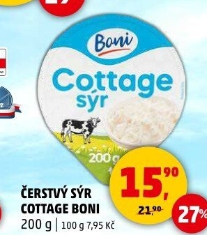Sýr Cottage Boni