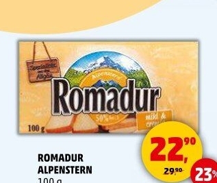 Sýr Romadur Alpenstern