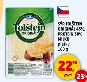Sýr Tolštejn protein Milko