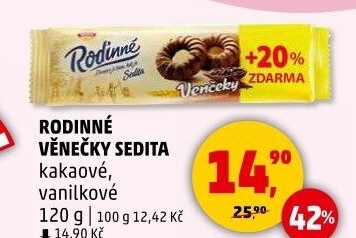 Věnečky Rodinné Sedita