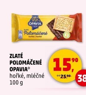 Zlaté polomáčené Opavia