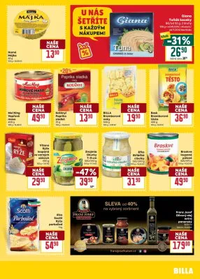 akční leták BILLA 19.3.2025-25.3.2025