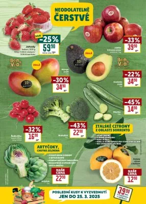 akční leták BILLA 19.3.2025-25.3.2025