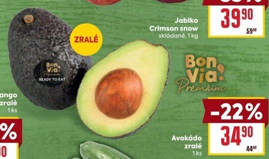 Avokádo Billa Bonvia Premium