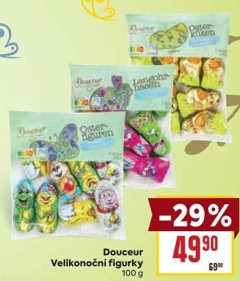 Čokoládové figurky velikonoční Douceur