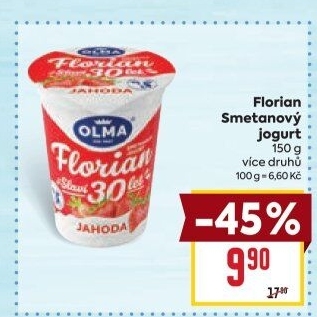 Jogurt smetanový Florian Olma