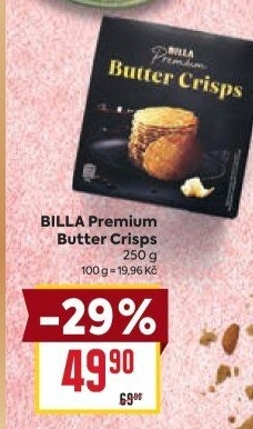 Lupínky Butter Crisps Premium Billa