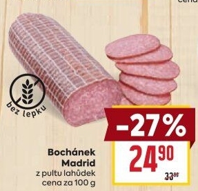 Salám bochánek Madrid