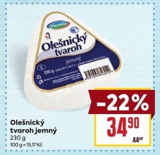 Tvaroh jemný Olešnický Moravia