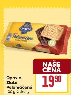 Zlaté polomáčené Opavia