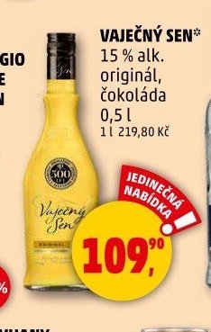 VAJEČNÝ SEN
