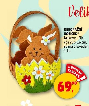 DEKORAČNÍ KOŠÍČEK*