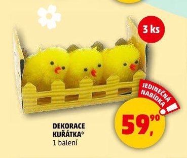 DEKORACE KUŘÁTKA*