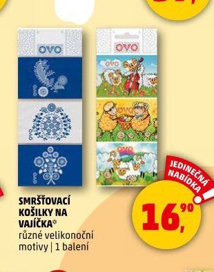 SMRŠŤOVACÍ KOŠILKY NA VAJÍČKA*