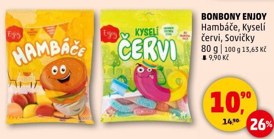 Bonbony želé Enjoy