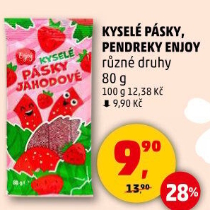 Kyselé pásky Enjoy