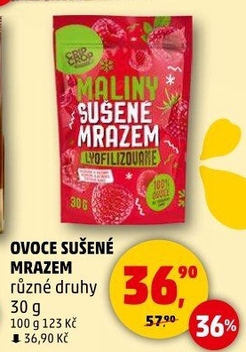 Mrazem sušené ovoce Crip Crop