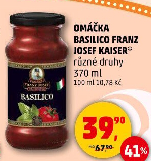 Omáčky na těstoviny Exclusive Franz Josef Kaiser