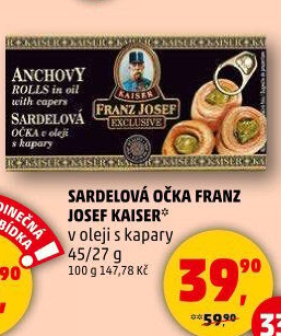 Sardel očka Exclusive Franz Josef Kaiser