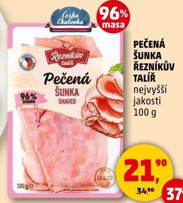 Šunka pečená nejvyšší jakosti Řezníkův talíř