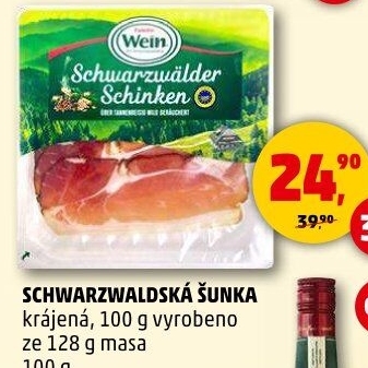 Šunka schwarzwaldská Wein