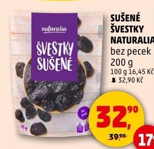Švestky sušené Naturalia