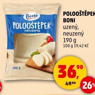 Sýr Polooštěpek Boni
