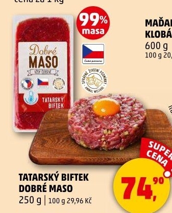 Tatarský biftek Dobré maso