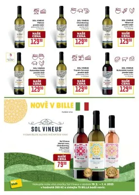 akční leták BILLA 19.3.2025-1.4.2025