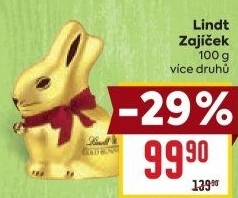 Čokoládový zajíc Lindt