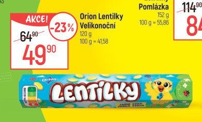 Orion Lentilky Velikonoční 120 g