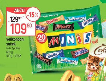 Velikonoční sáček mini tyčinky