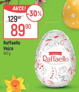 Čokoládové vajíčko Raffaelo