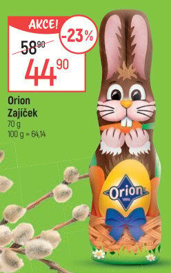 Čokoládový zajíc Orion