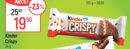 Dezert Crispy Kinder