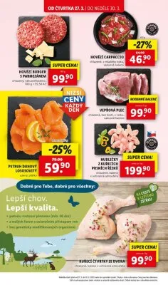 akční leták Lidl 27.3.2025-30.3.2025