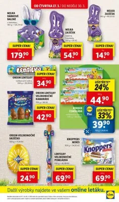 akční leták Lidl 27.3.2025-30.3.2025