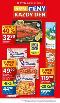 akční leták Lidl 27.3.2025-30.3.2025