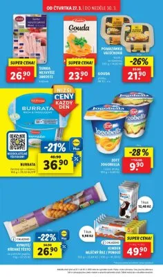 akční leták Lidl 27.3.2025-30.3.2025