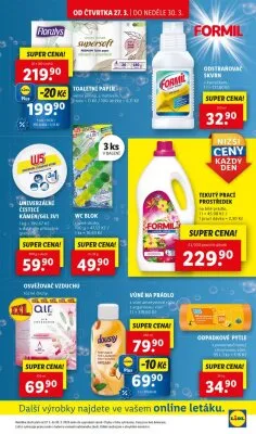 akční leták Lidl 27.3.2025-30.3.2025