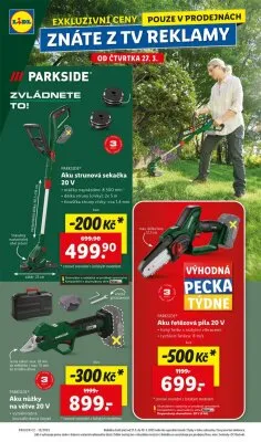 akční leták Lidl 27.3.2025-30.3.2025